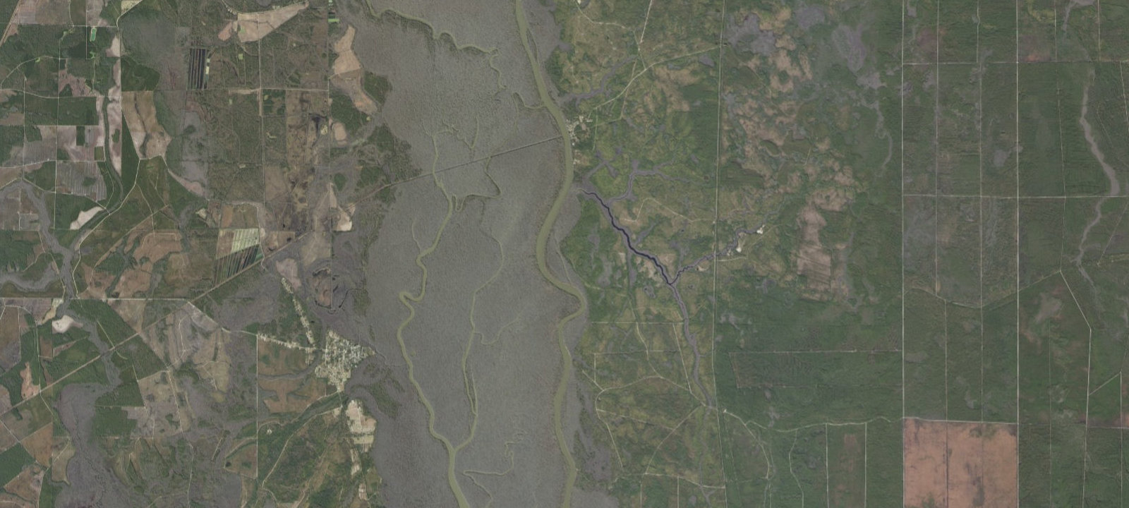 Map of Smith Creek Landing