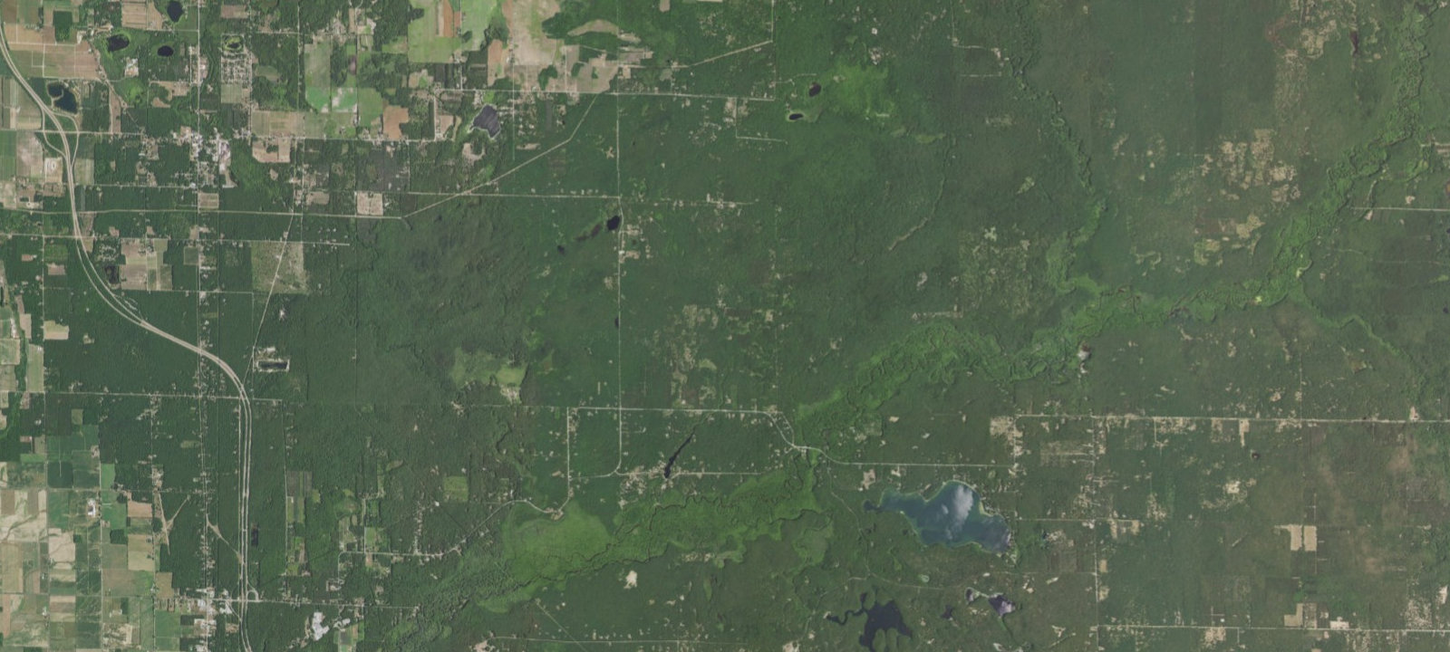 Map of 1994 OSR Trail Site