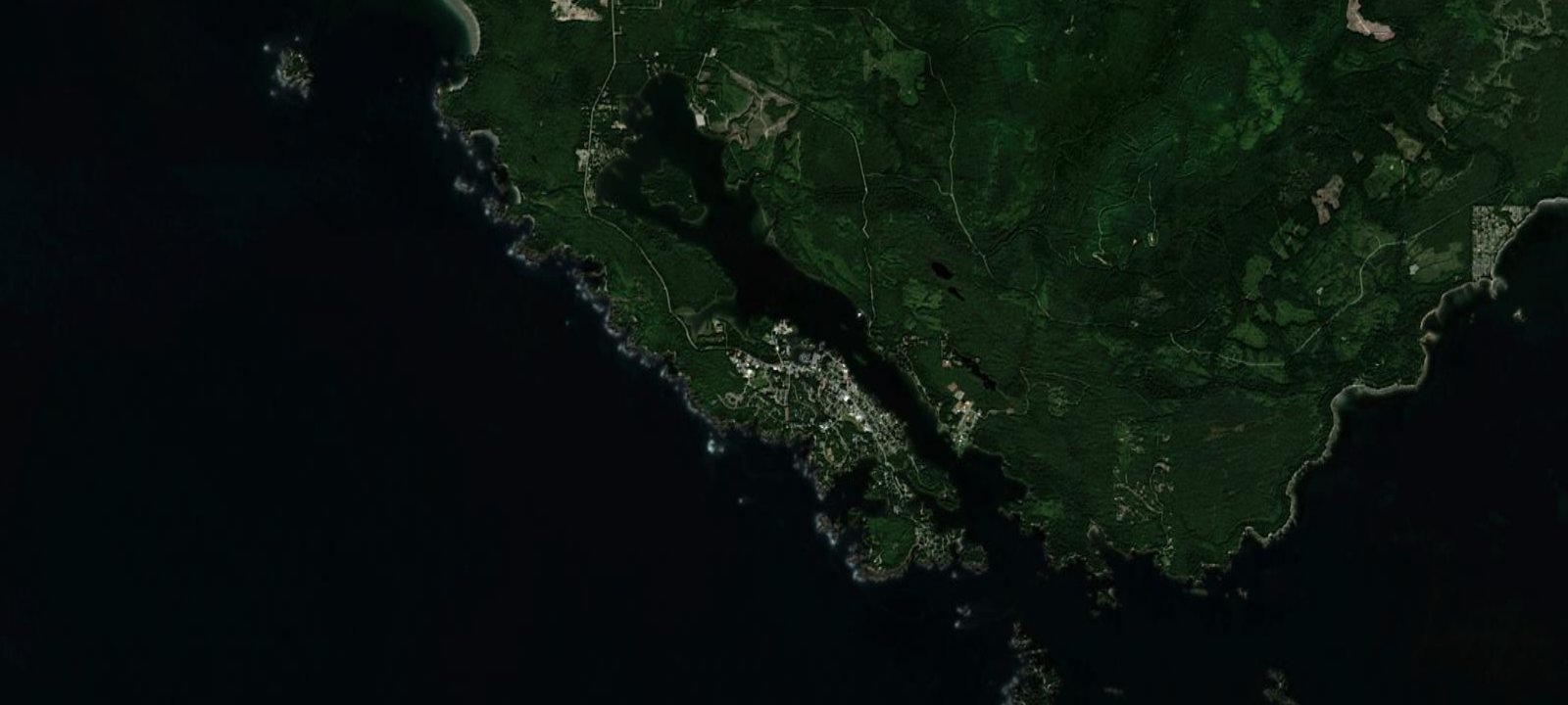 Map of Ucluelet Campground