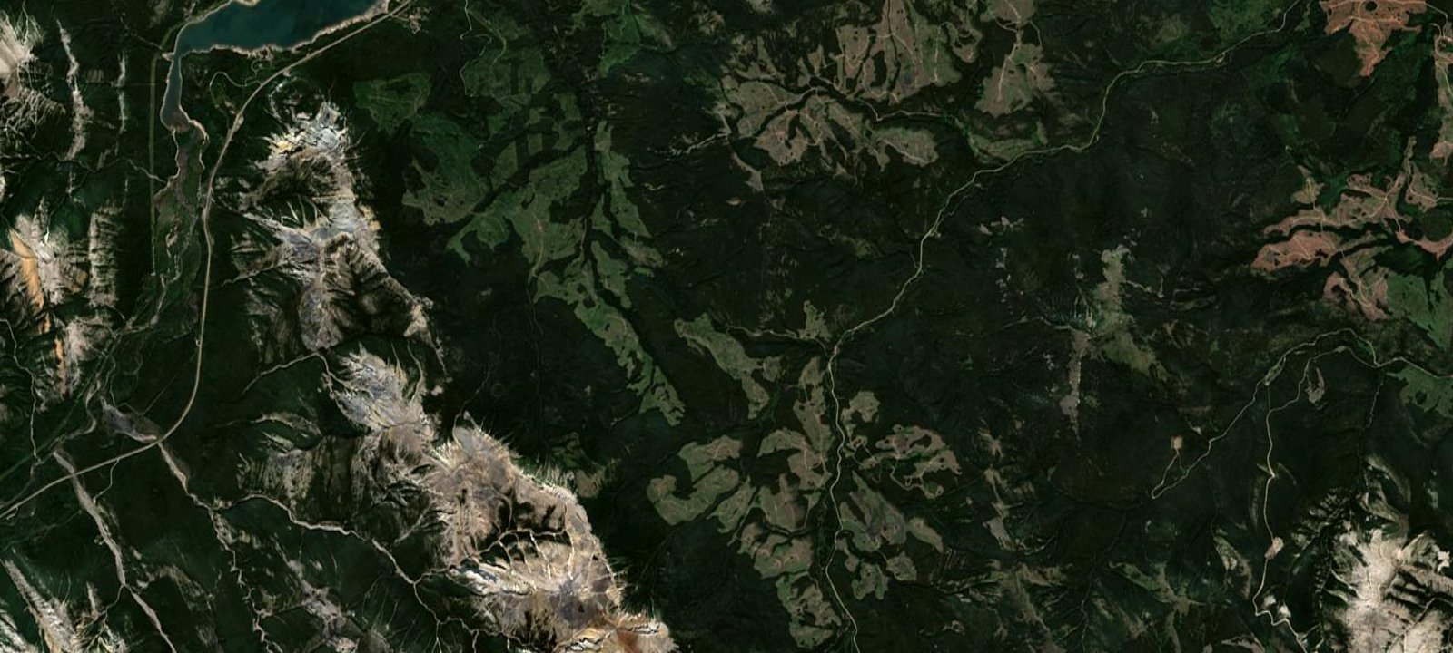 Map of Lusk Pass Camp