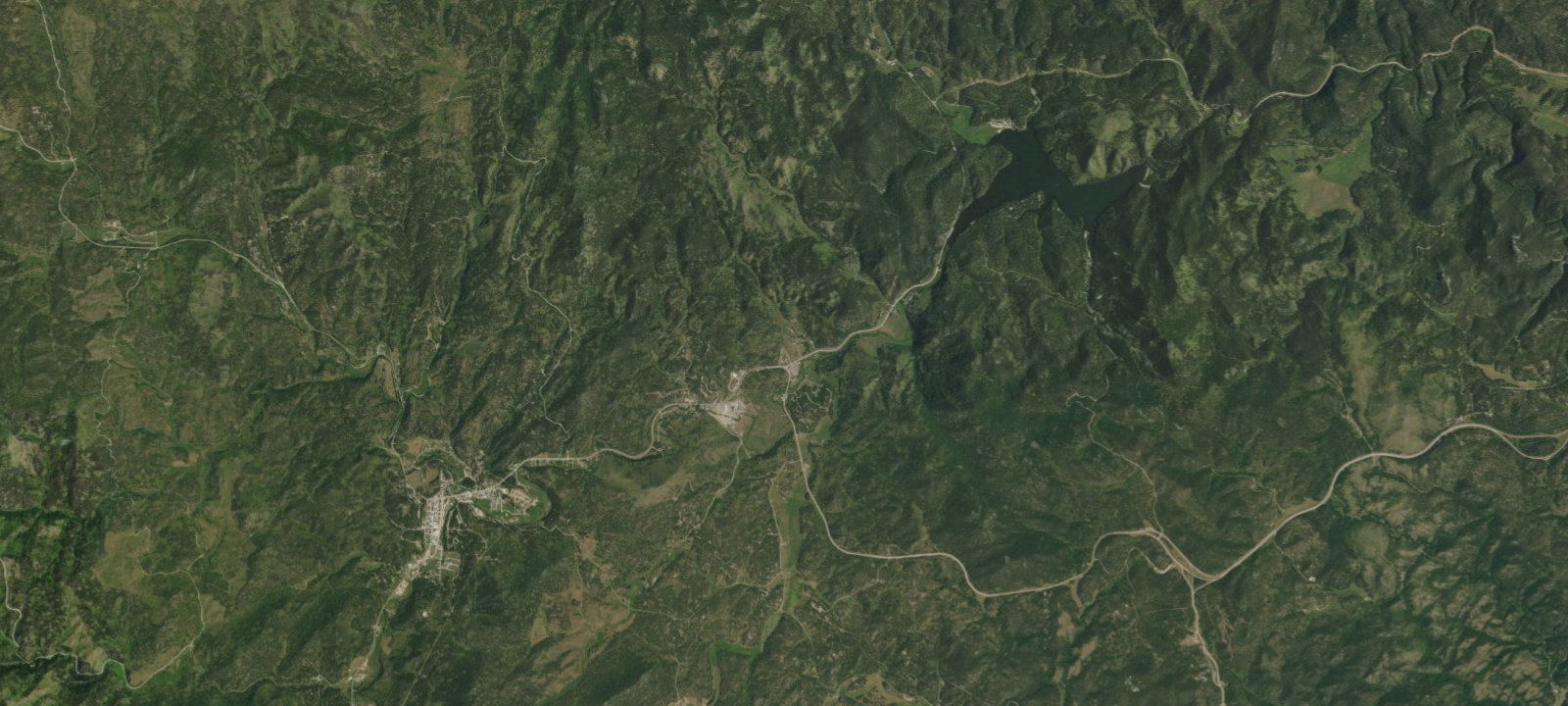 Map of Three Forks Campground
