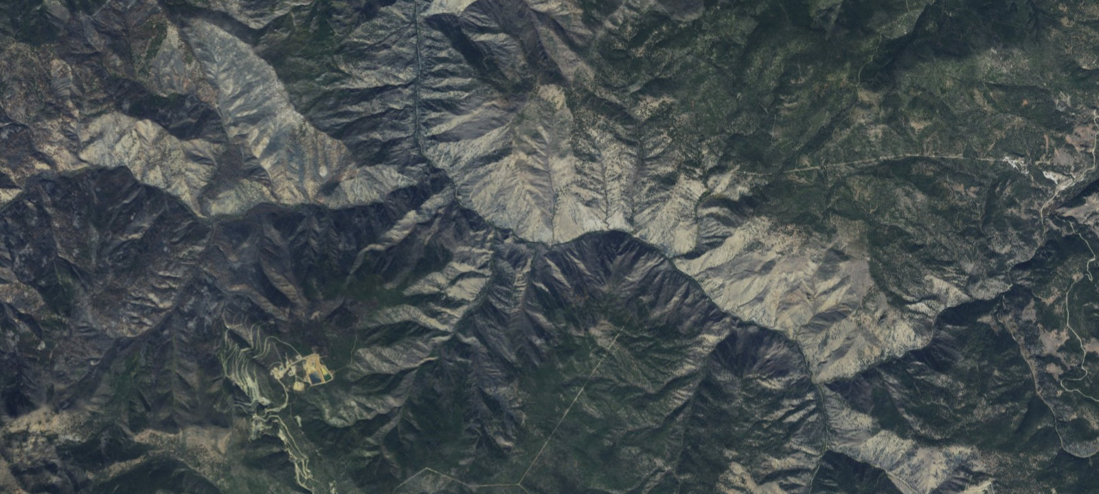 Map of Trapper Flat Camping Area