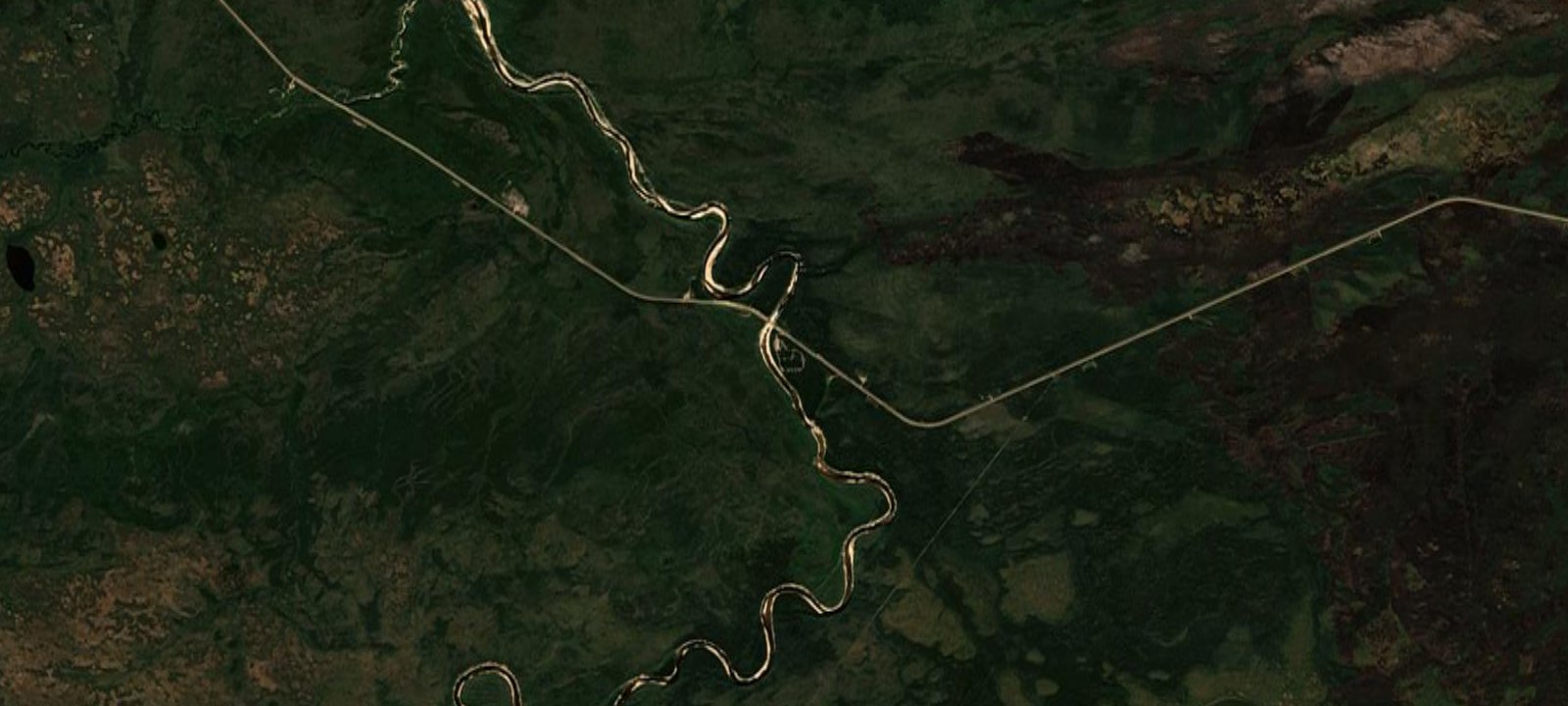 Map of Sambaa Deh Falls Territorial Park
