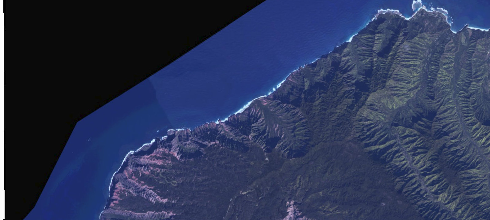 Map of Kalalau Campground