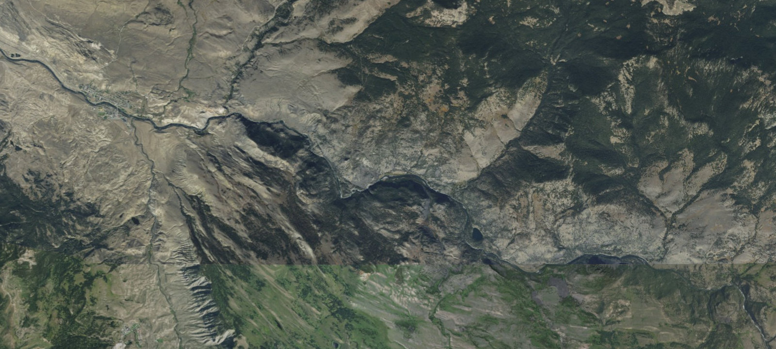 Map of Yellowstone River Trail