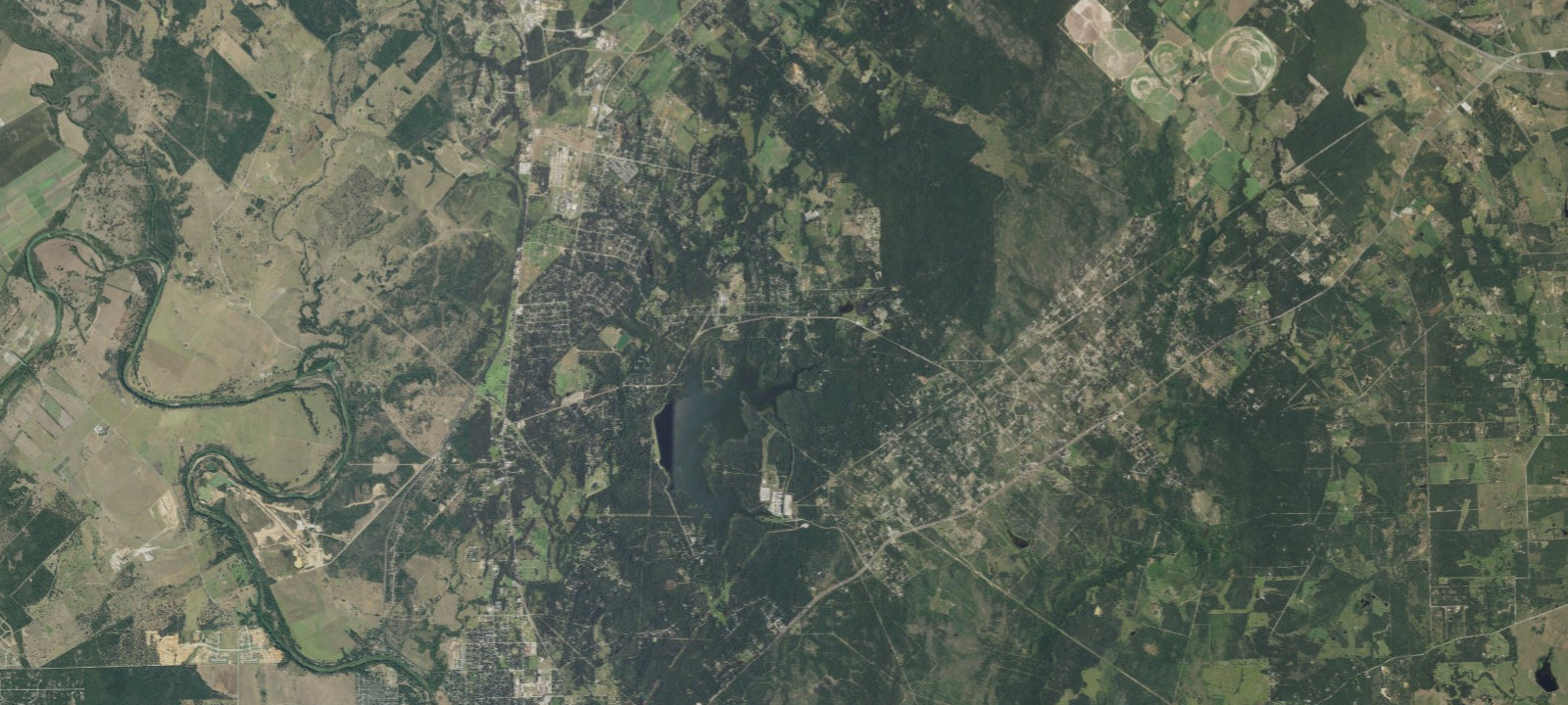 Map of Lost Pines Scout Reservation