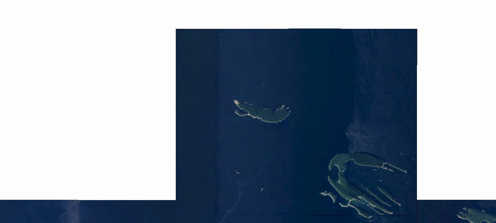 Map of Patos Island Campsite 1