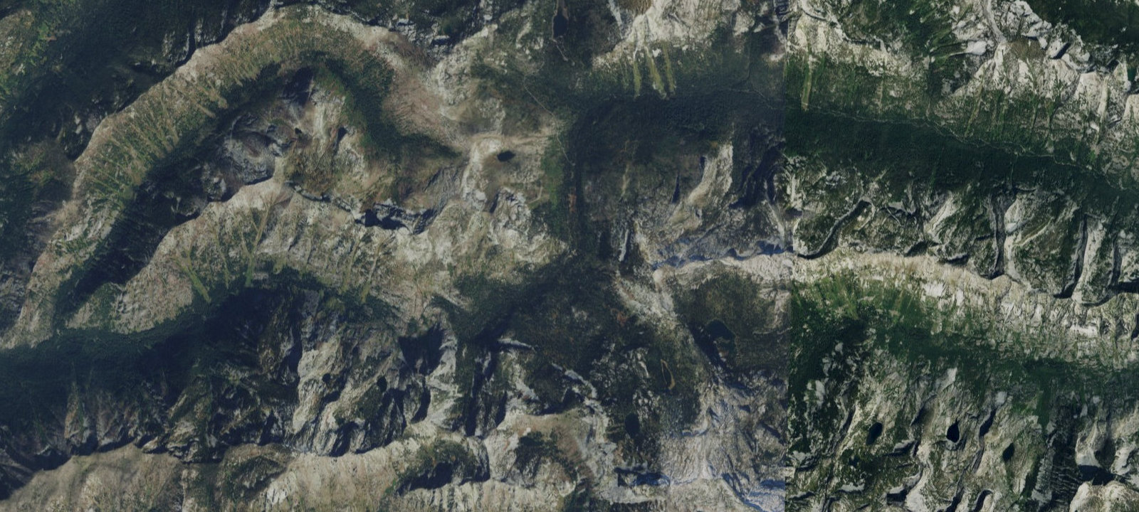 Map of Bear Creek Pass Campground