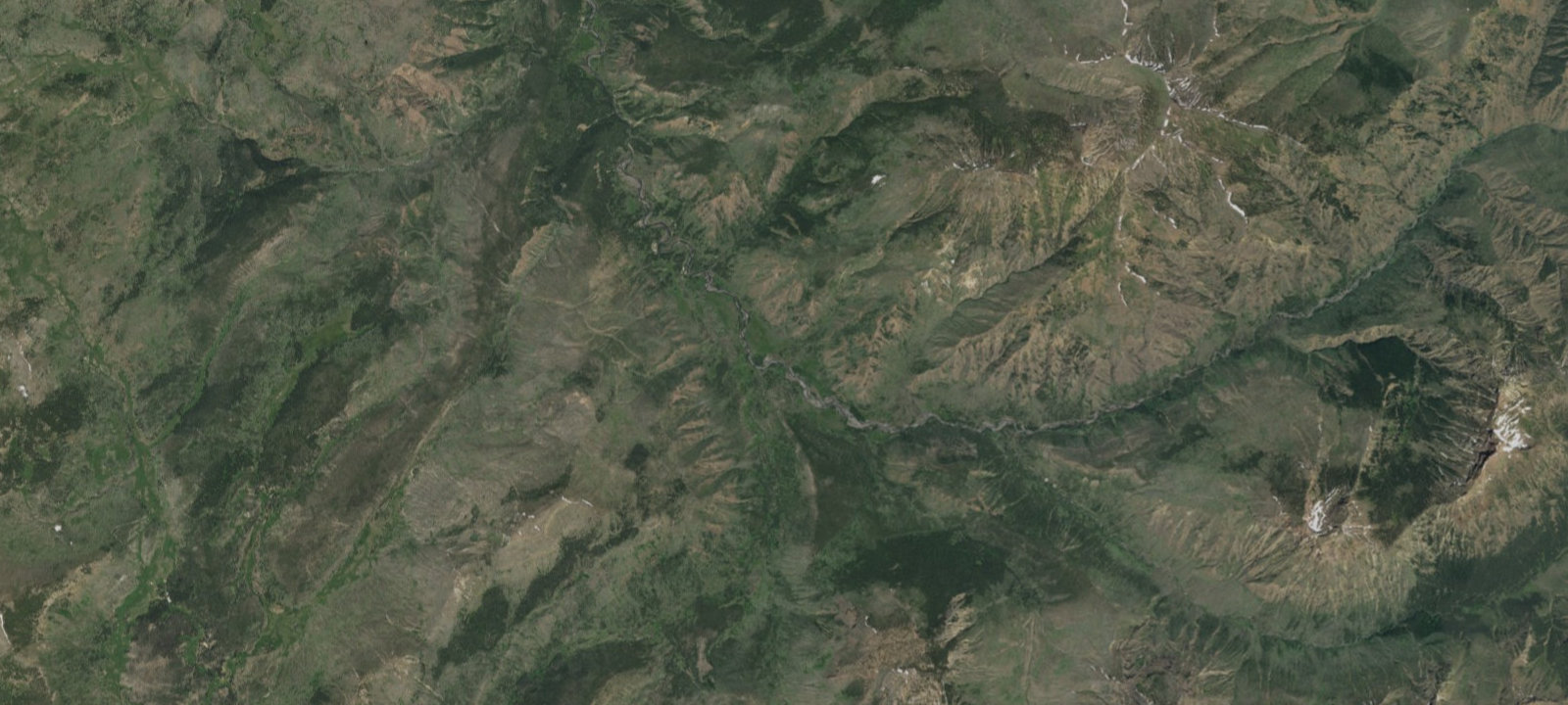 Map of Cold Creek