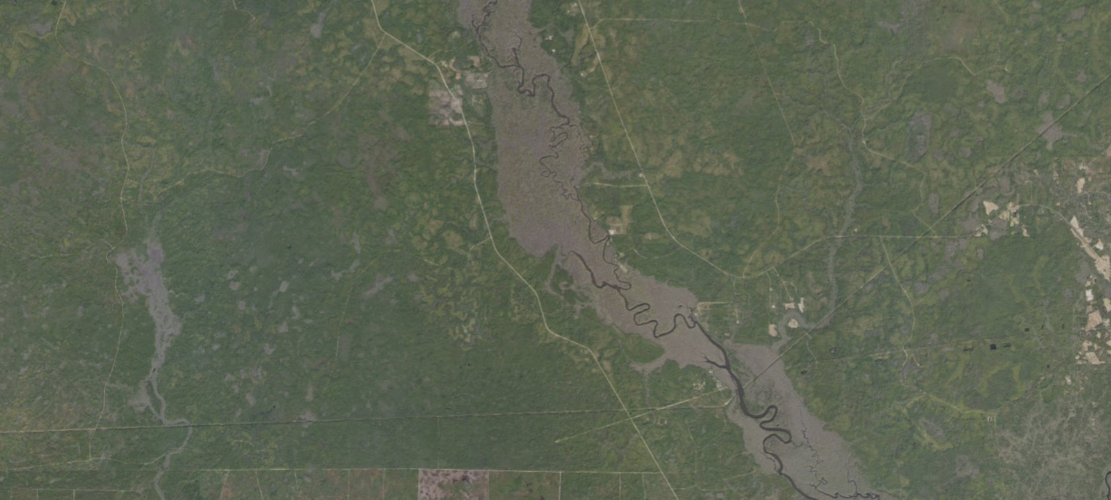 Map of Hitchcock Hunt Camp & Boat Ramp