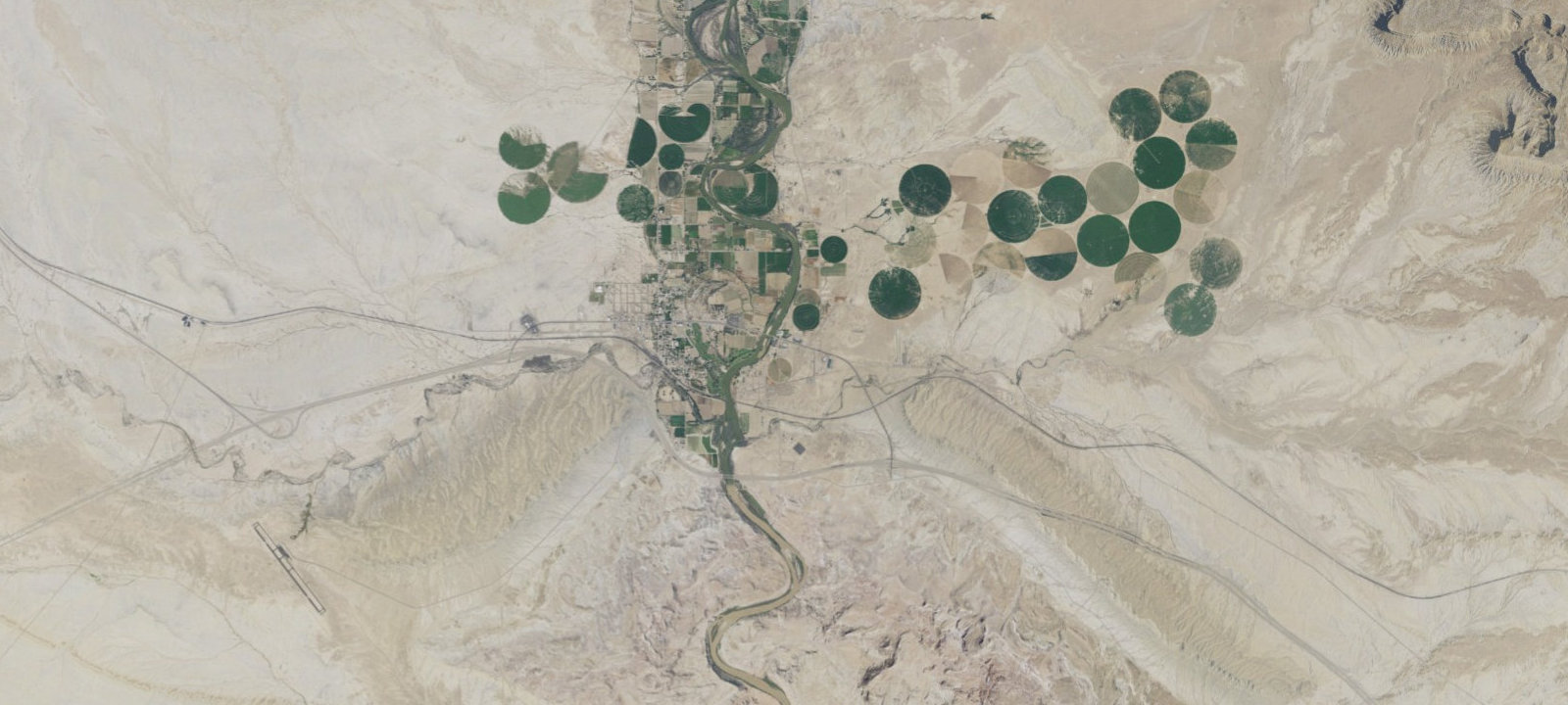 Map of Green River KOA