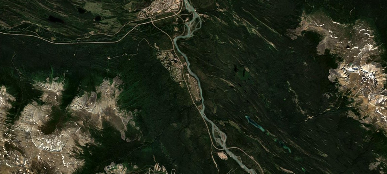 Map of Wapiti Campground