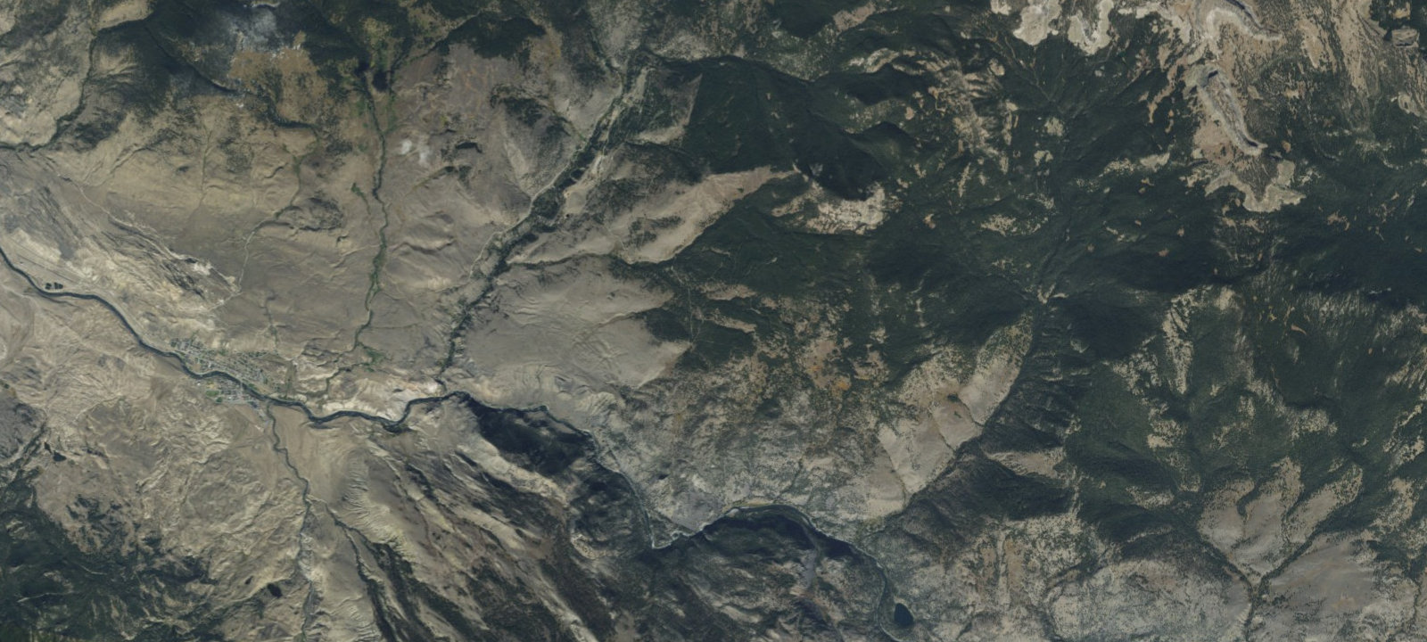 Map of Crevice Mtn Road-001A