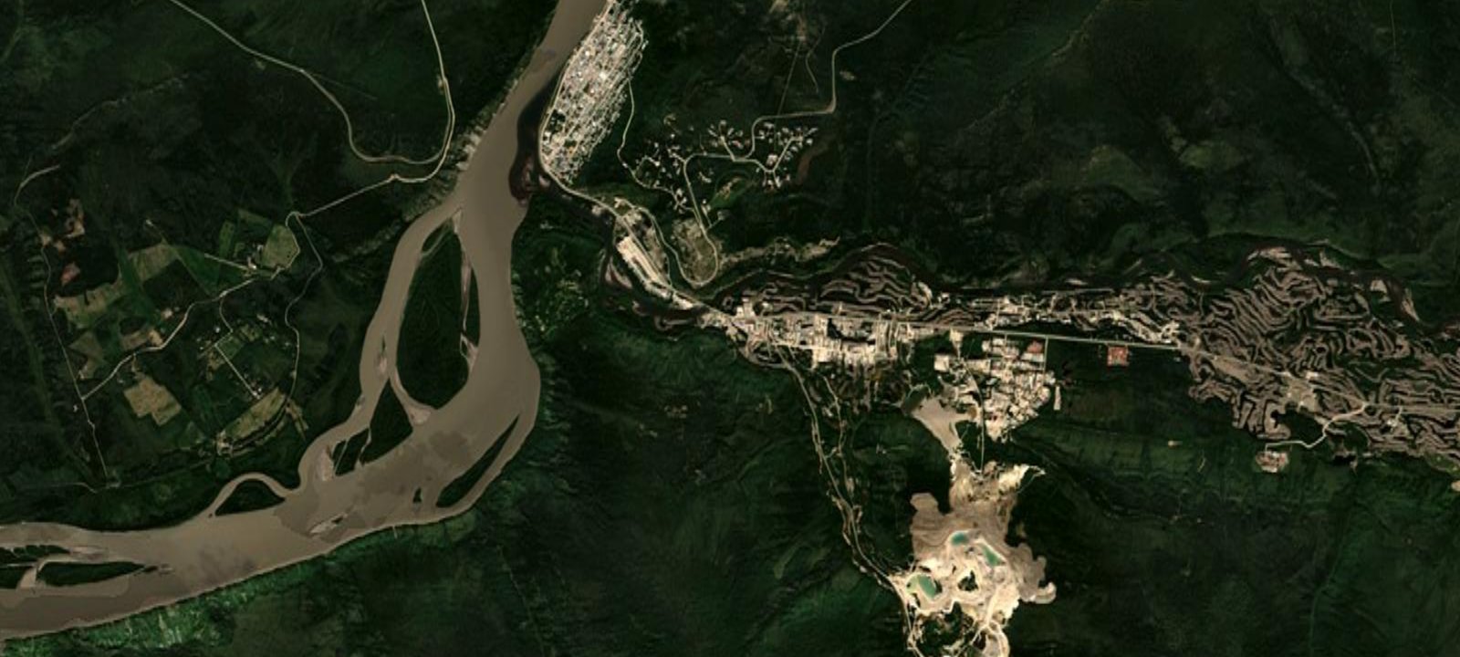 Map of Dawson City RV Park and Campground