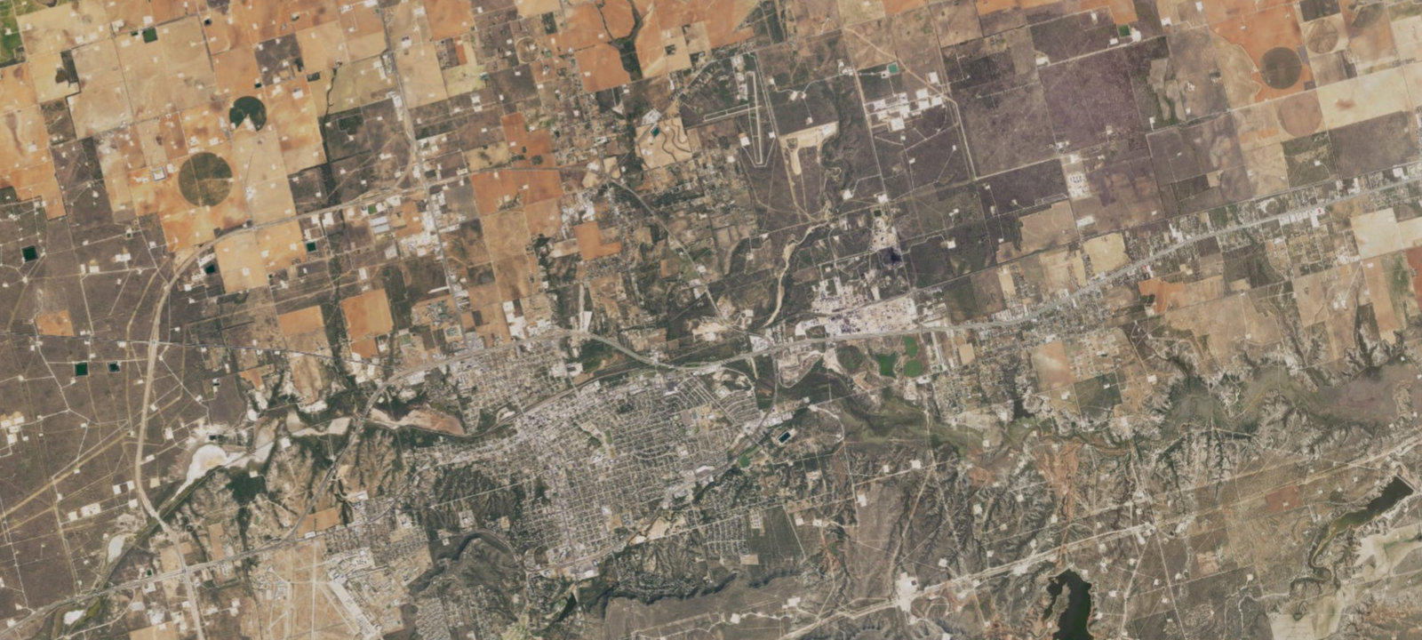 Map of Desert Hills RV Park & Storage