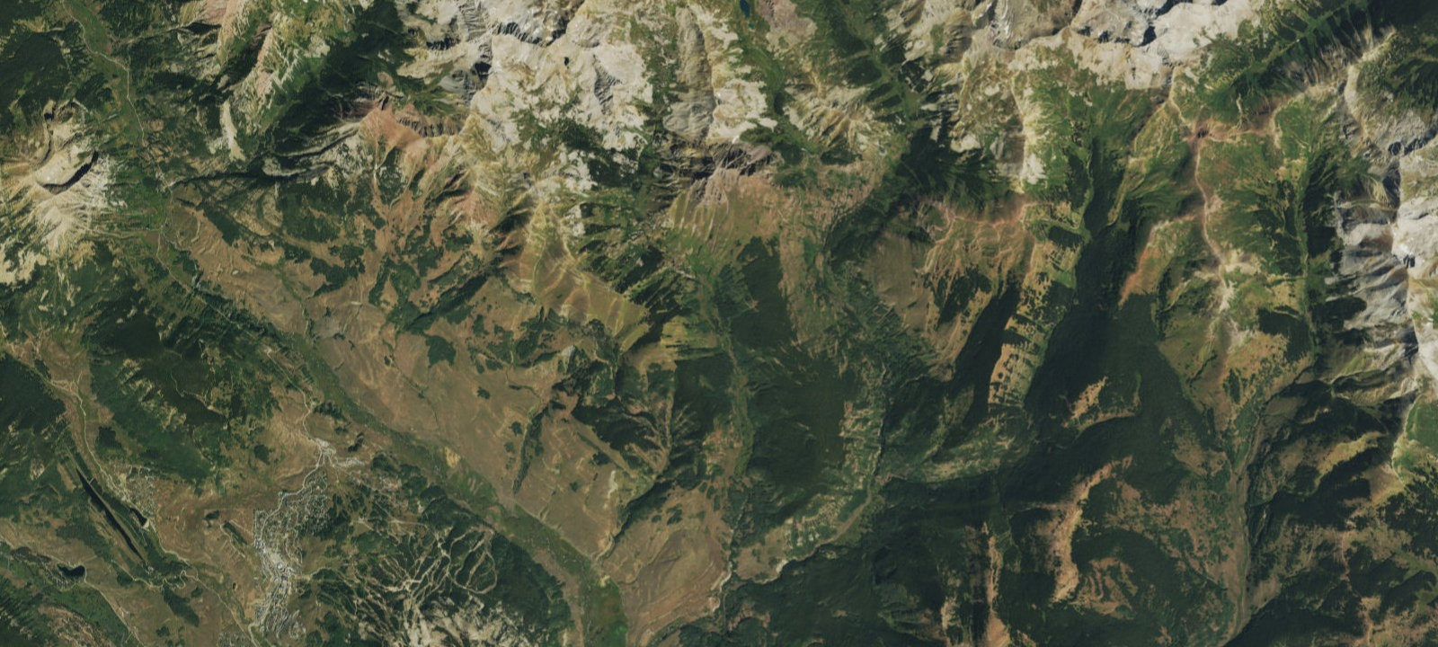 Map of Campsite WB 7
