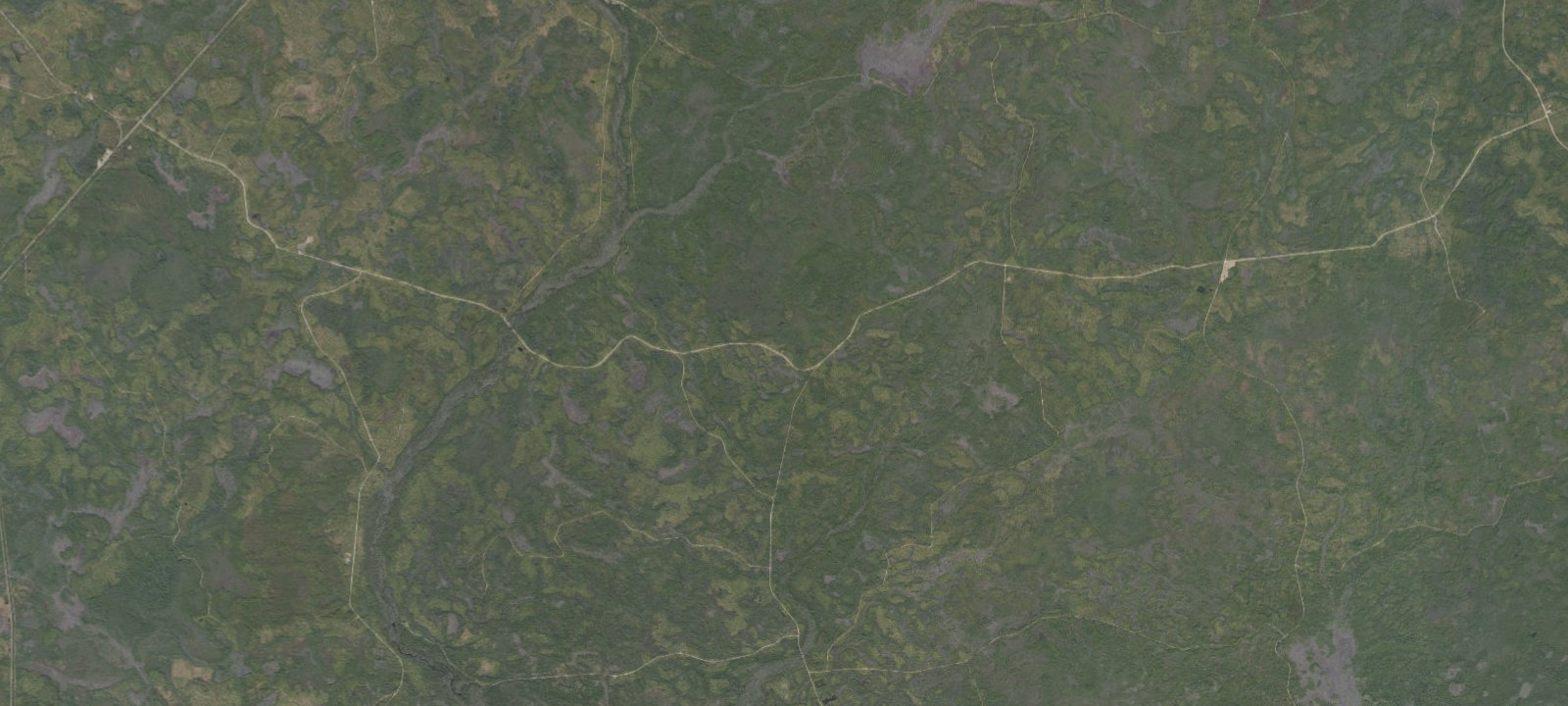 Map of Twin Poles Hunt Camp