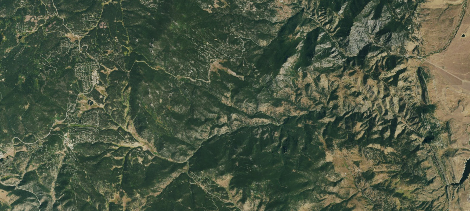 Map of Forgotten Valley Campground