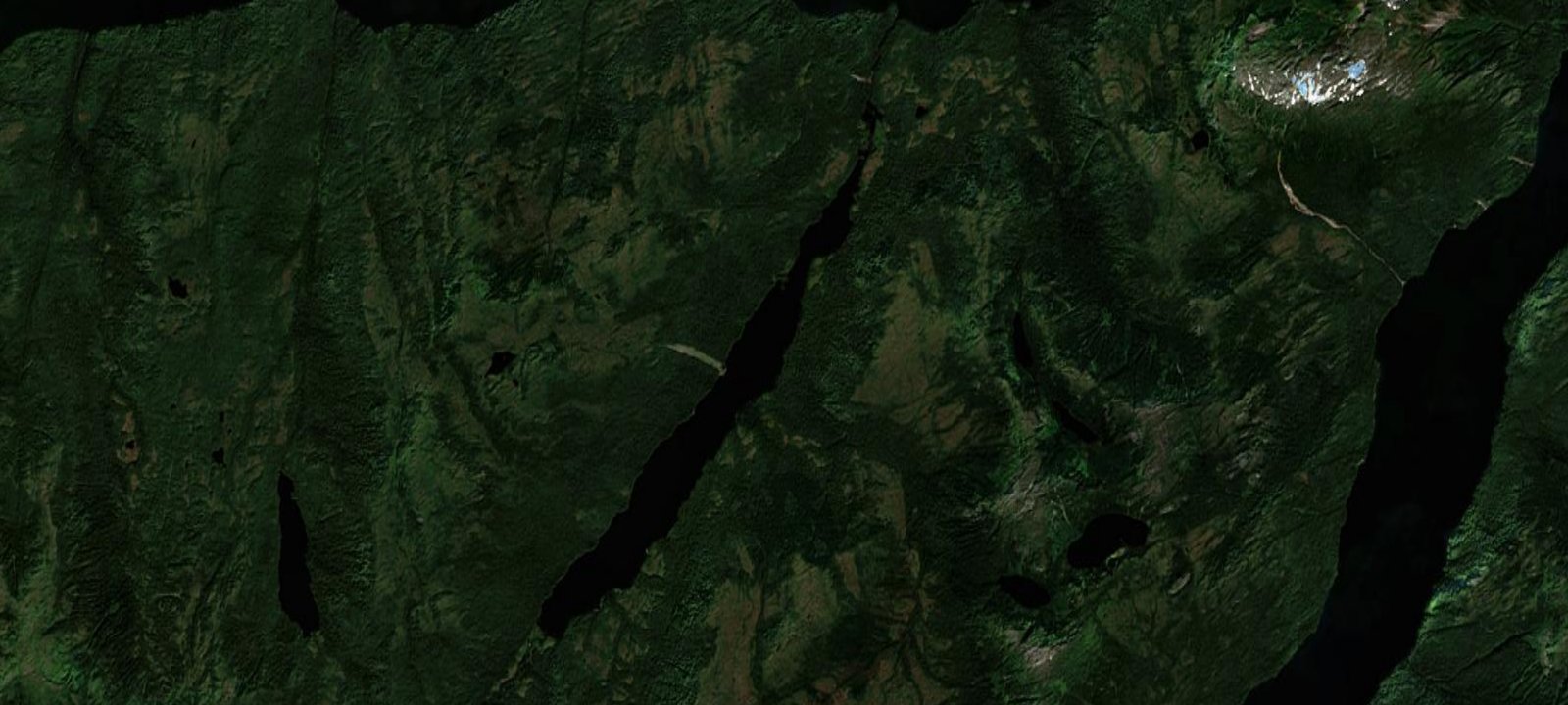 Map of Bakewell Lake Cabin