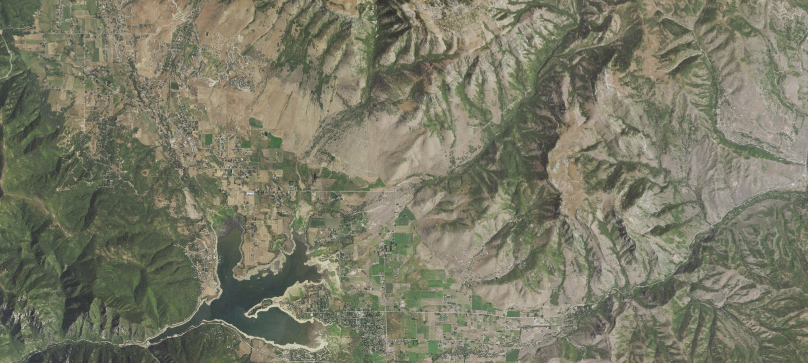 Map of Middle Fork Dispersed Camping