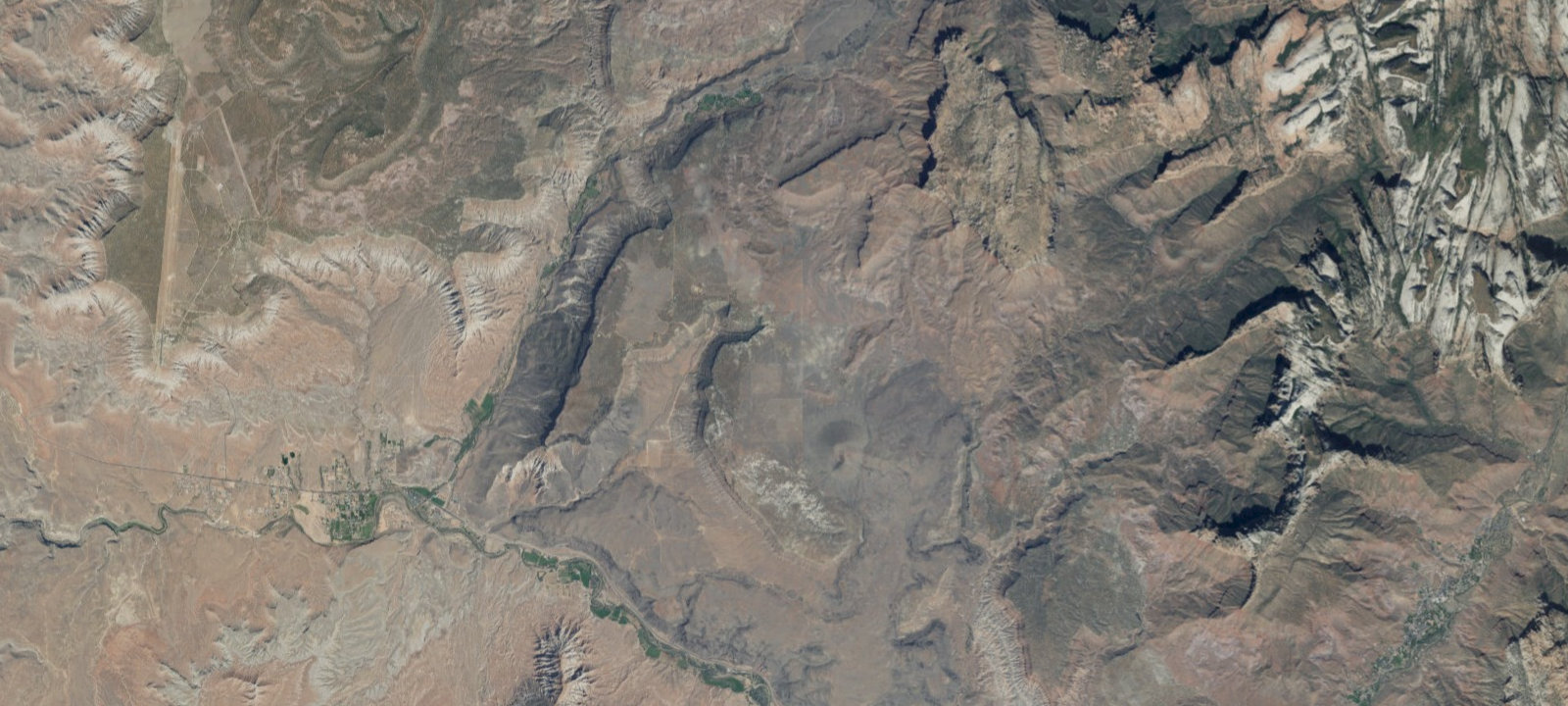 Map of Dalton Wash South