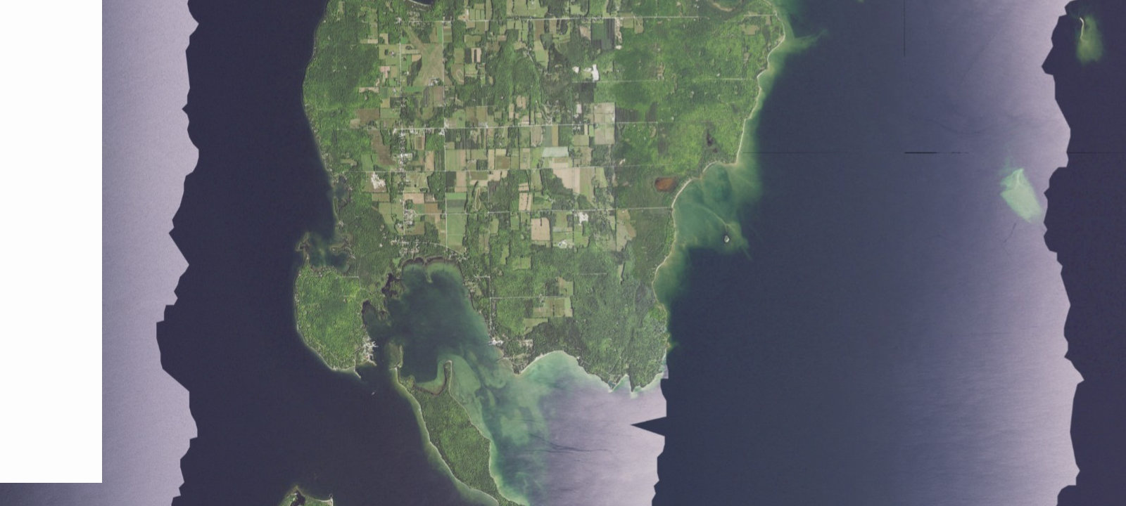 Map of Washington Island Campground