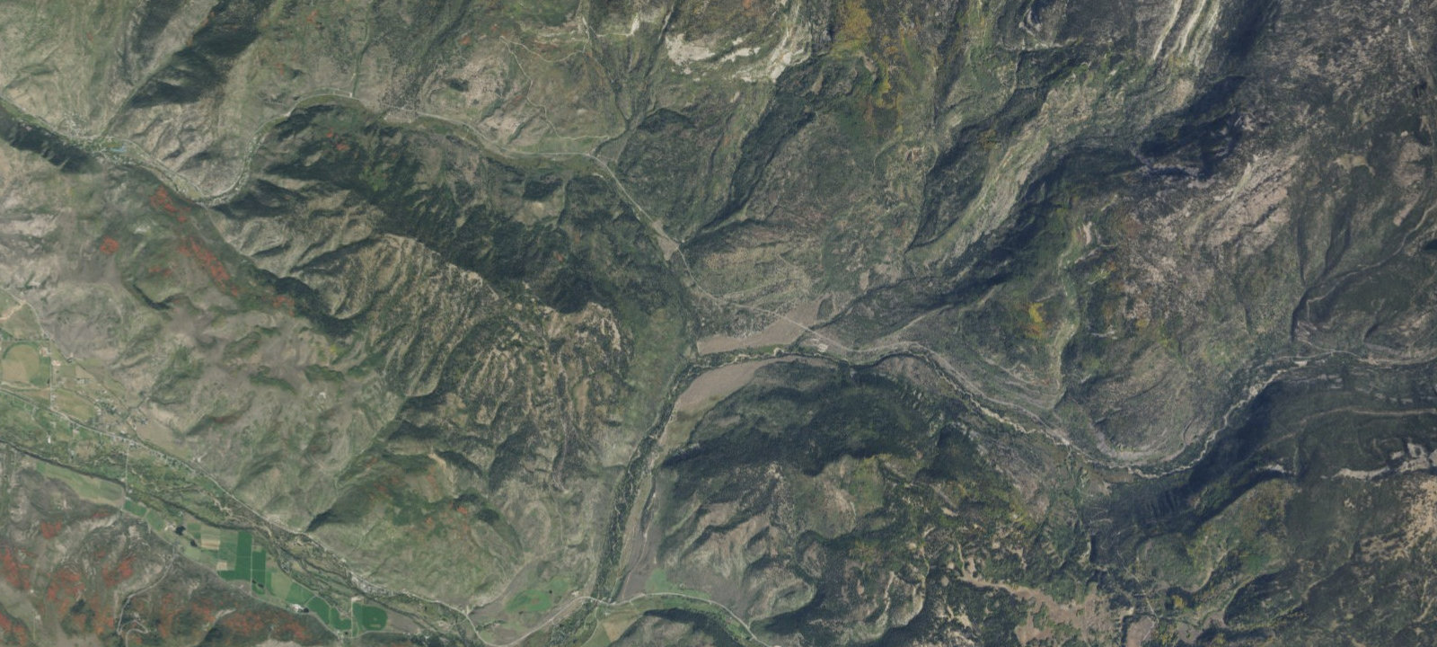 Map of Pine Valley North Wasatch Cach