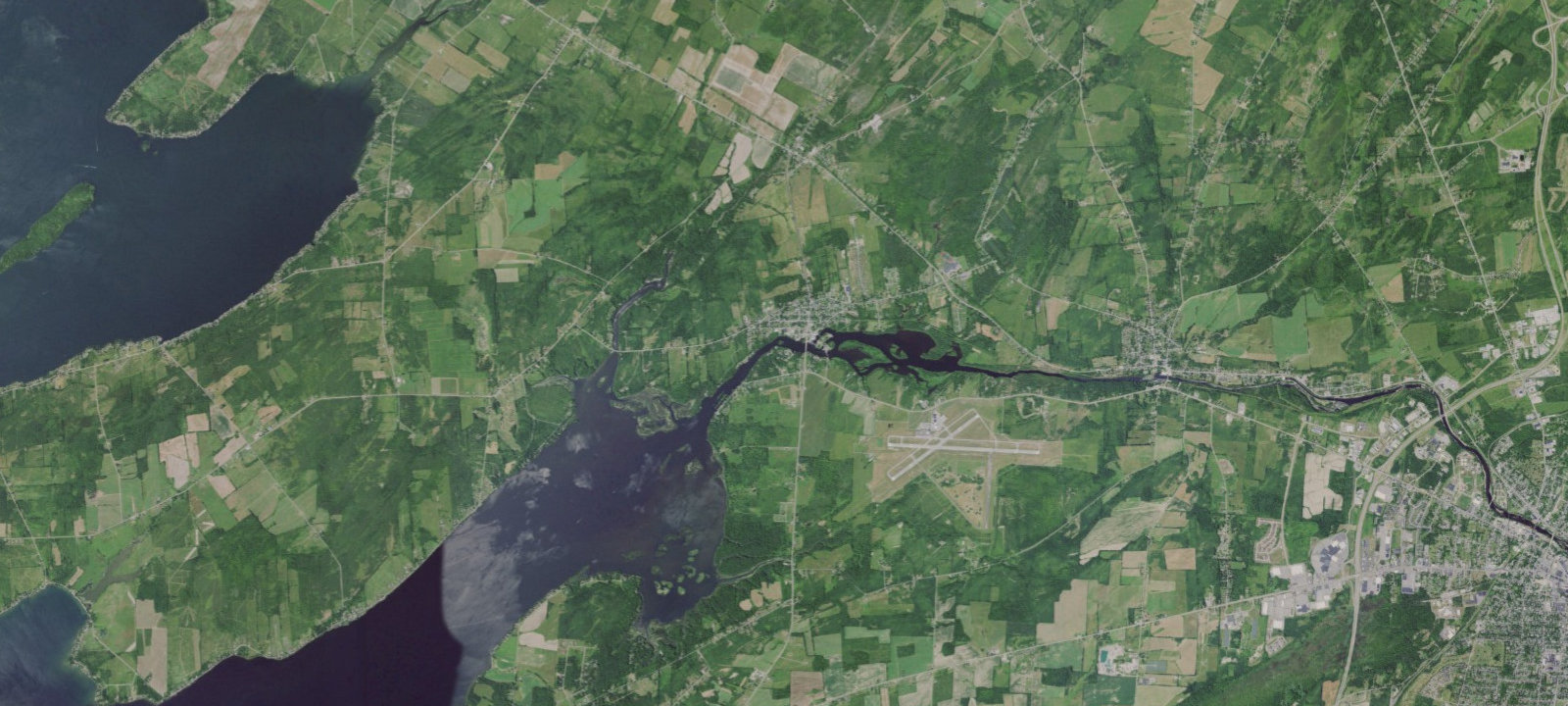 Map of Black River Bay Campground