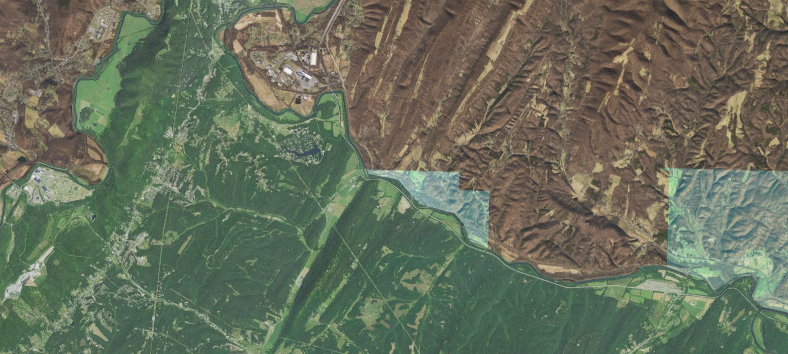 Map of Spring Gap Campground