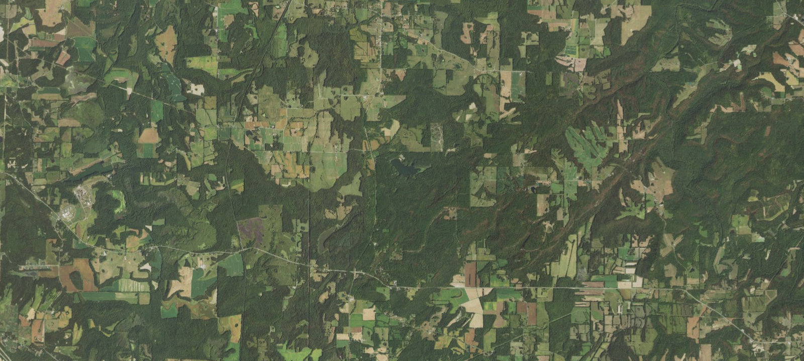 Map of Oak Point - Lake Glendale