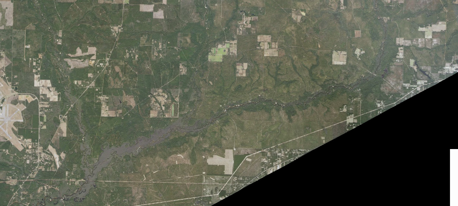 Map of Blackwater River State Park Campground