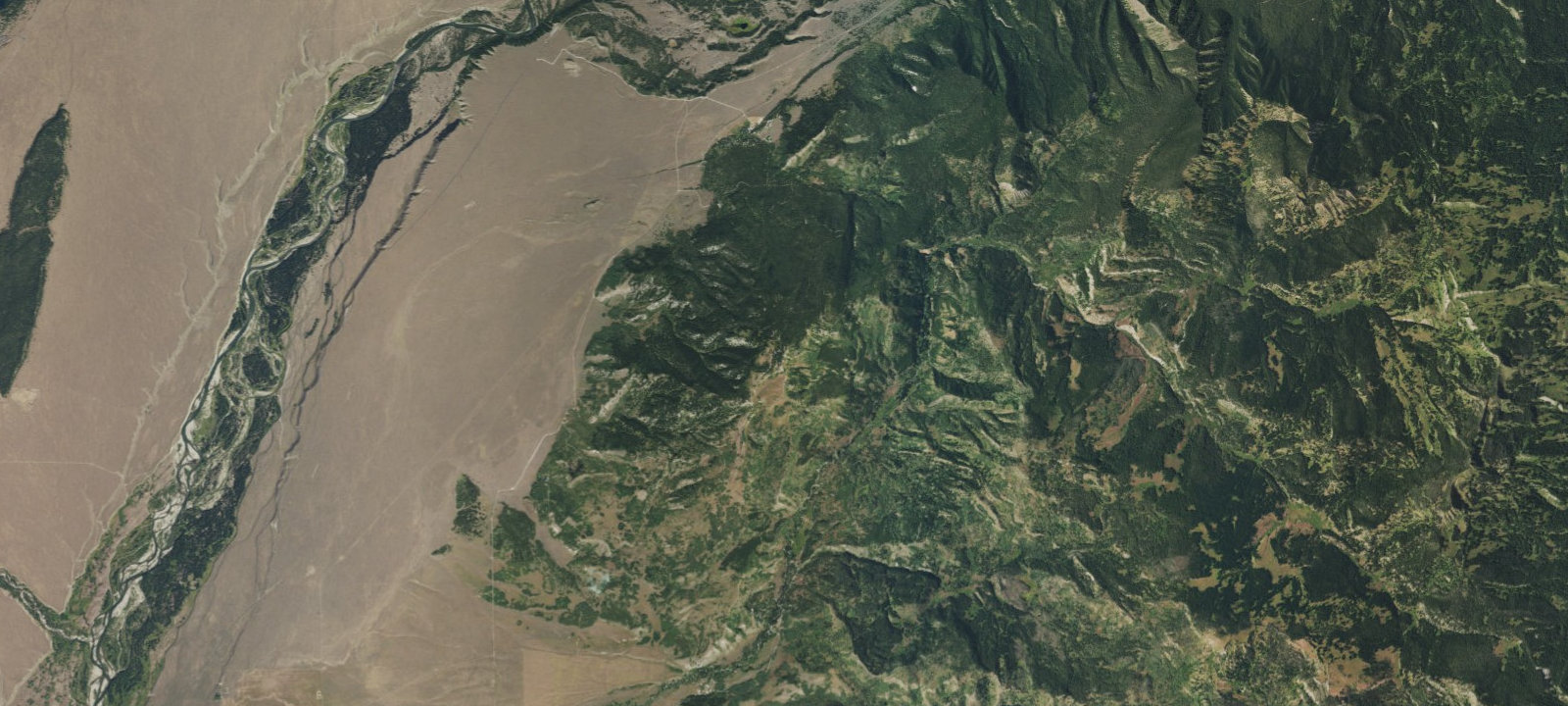 Map of Shadow Mountain Designated Dispersed Campsite 19