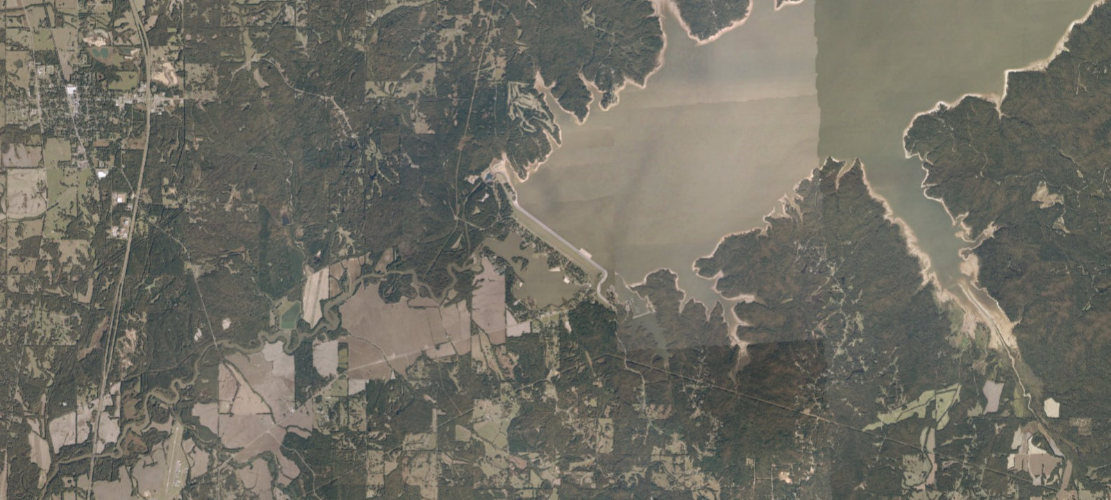 Map of Oak Grove Campground