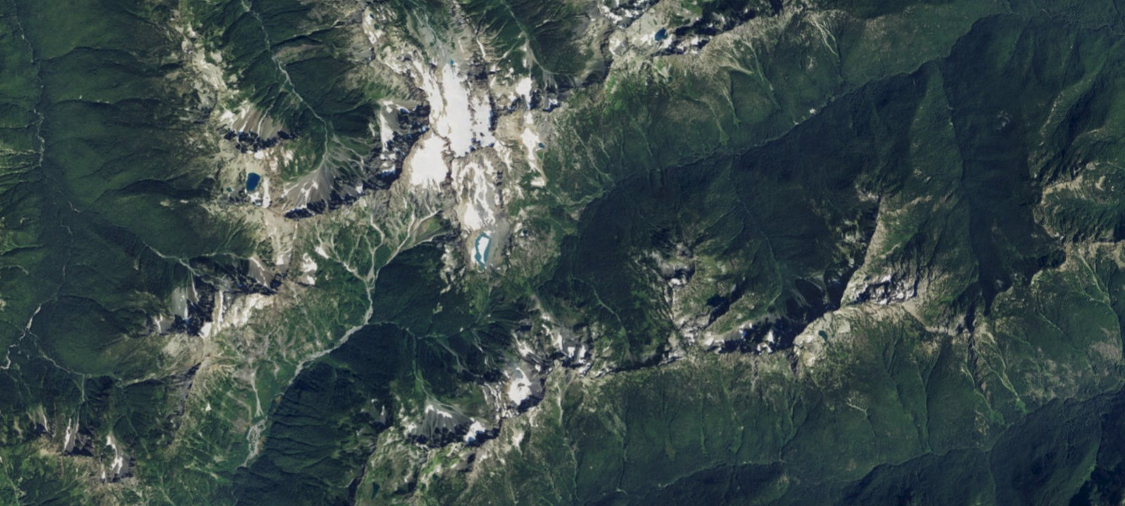 Map of LaCrosse Pass Campsite