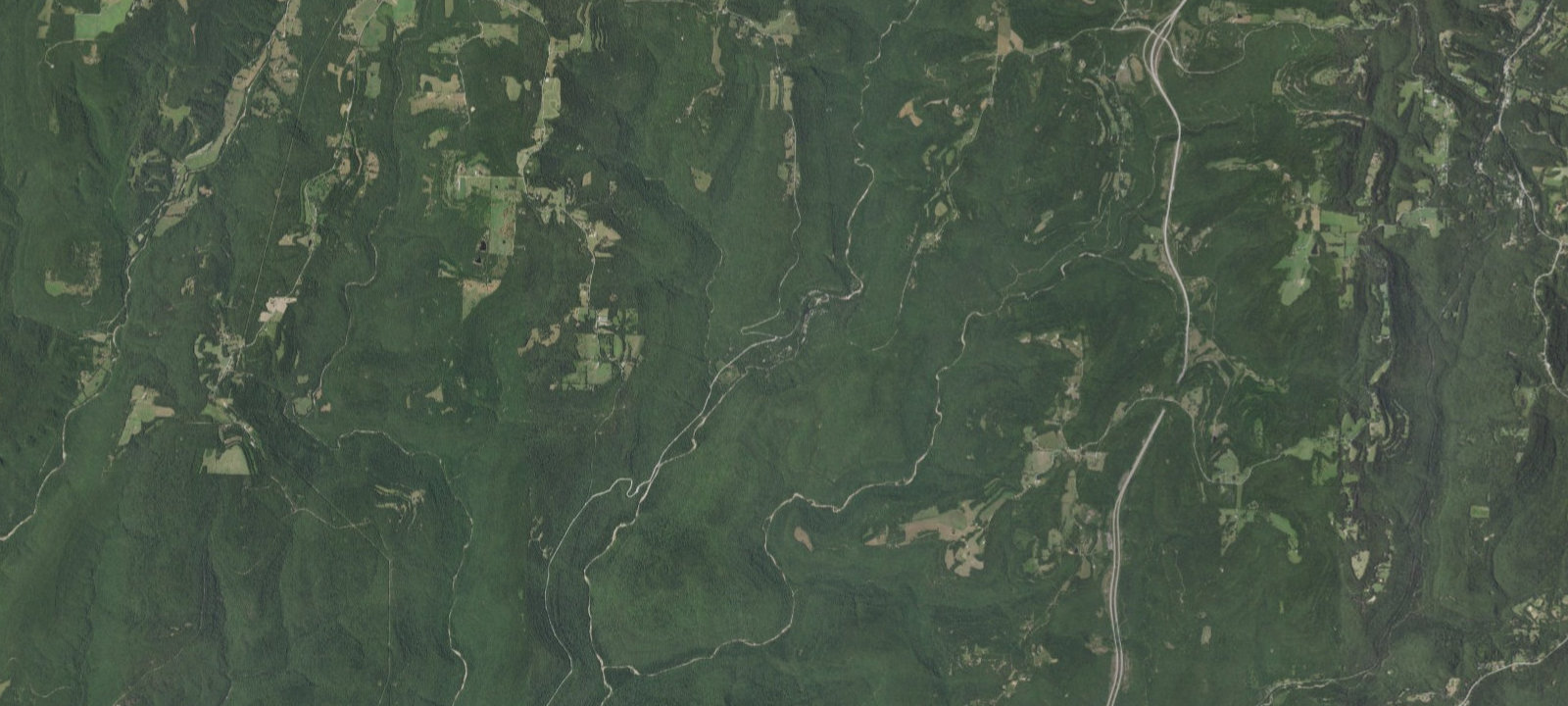 Map of Devils Den Campground E