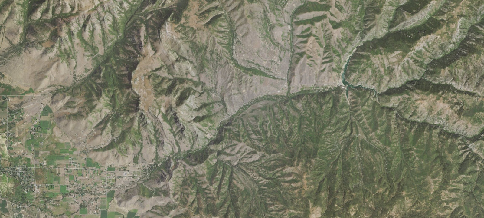 Map of Lower Meadows Campground