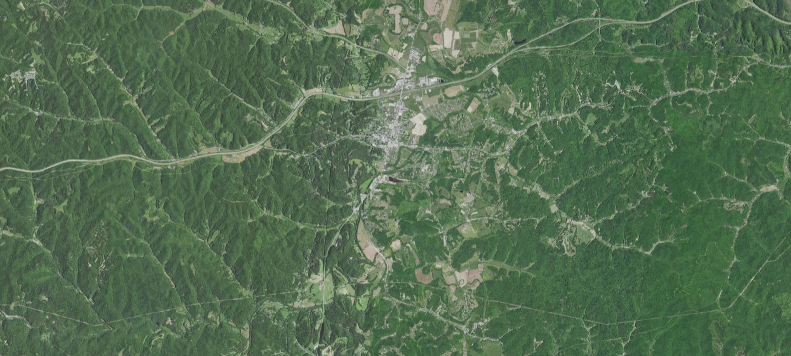 Map of Cabin Creek Campground