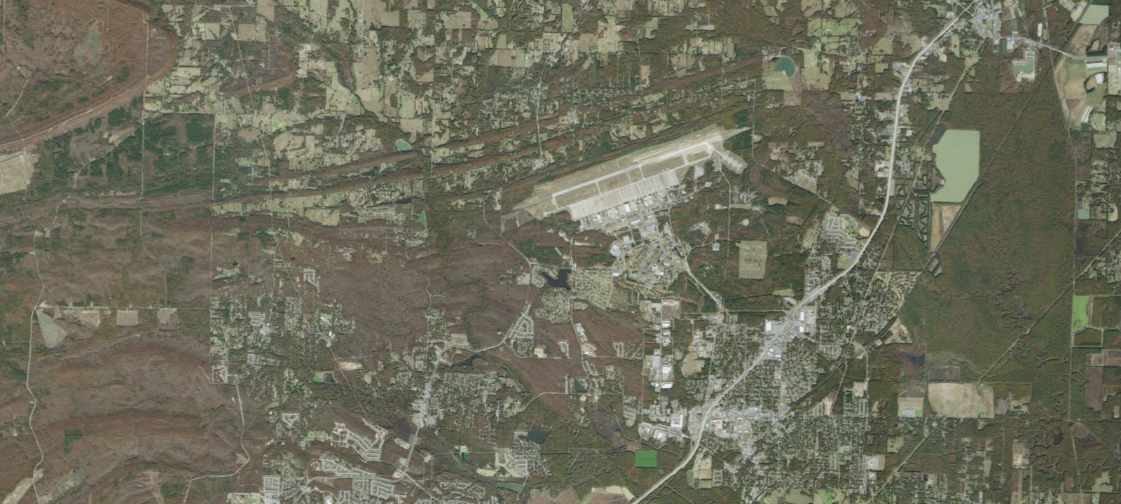 Map of Little Rock AFB FamCamp