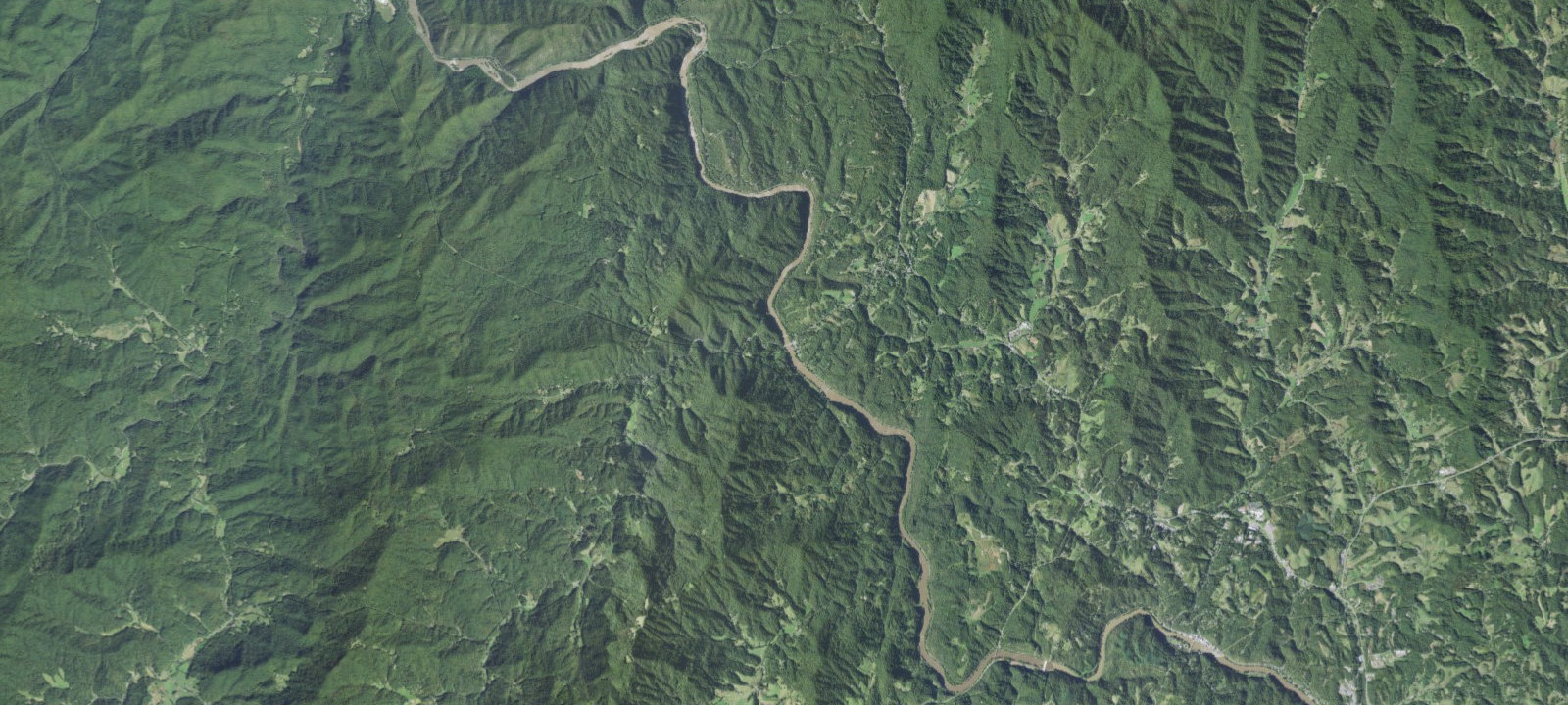 Map of Big Pine Campsite