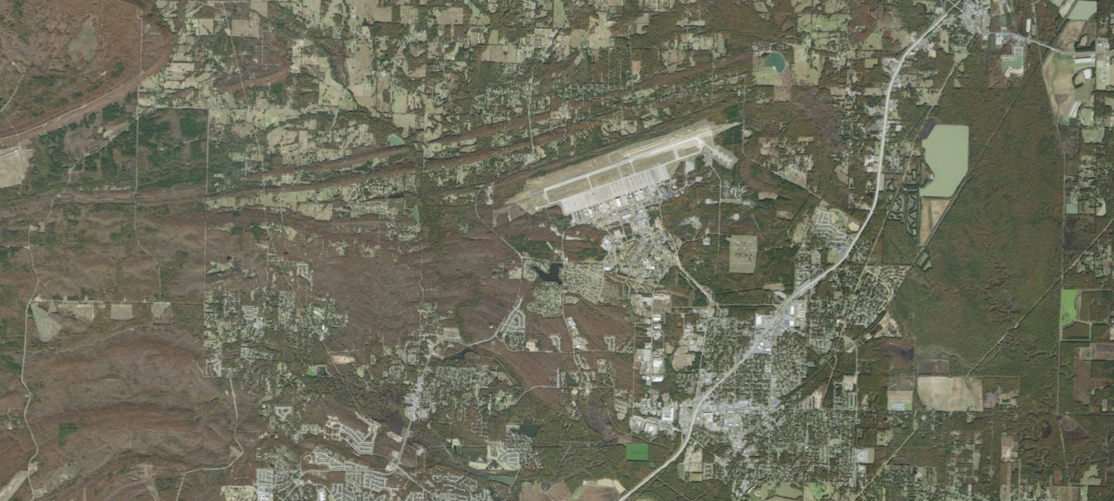 Map of Little Rock AFB FamCamp