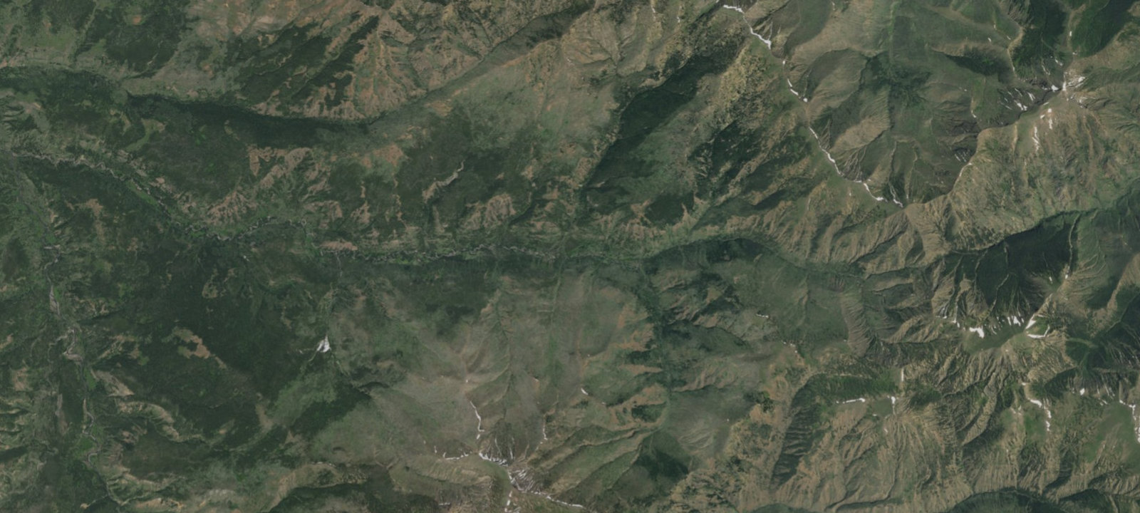 Map of Canoe Lake Junction
