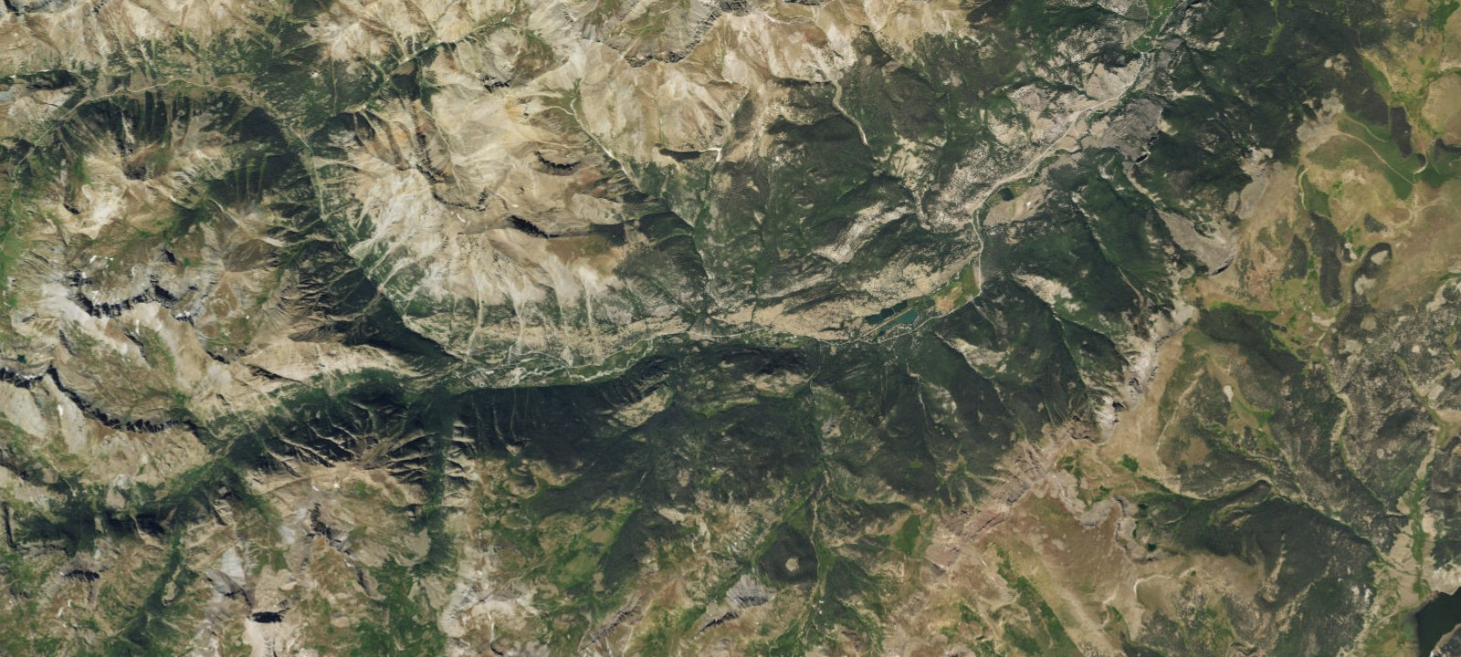 Map of Bent Creek Dispersed Campsite 4