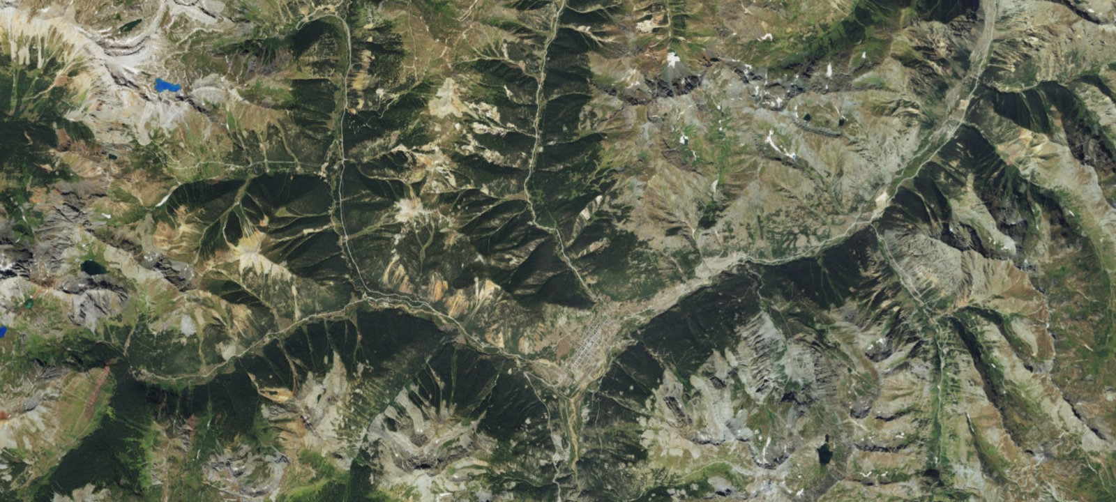 Map of Cement Creek Dispersed Campsite 1