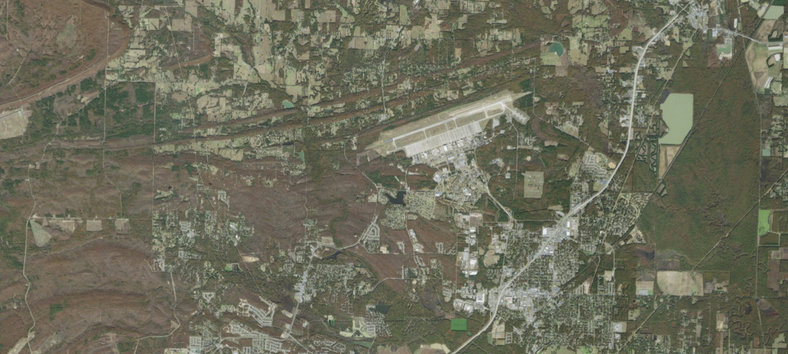 Map of Little Rock AFB FamCamp