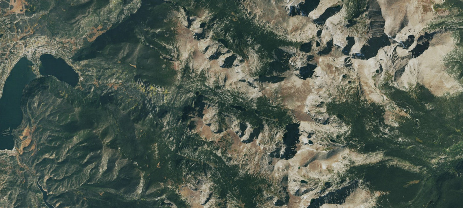 Map of Lake Verna