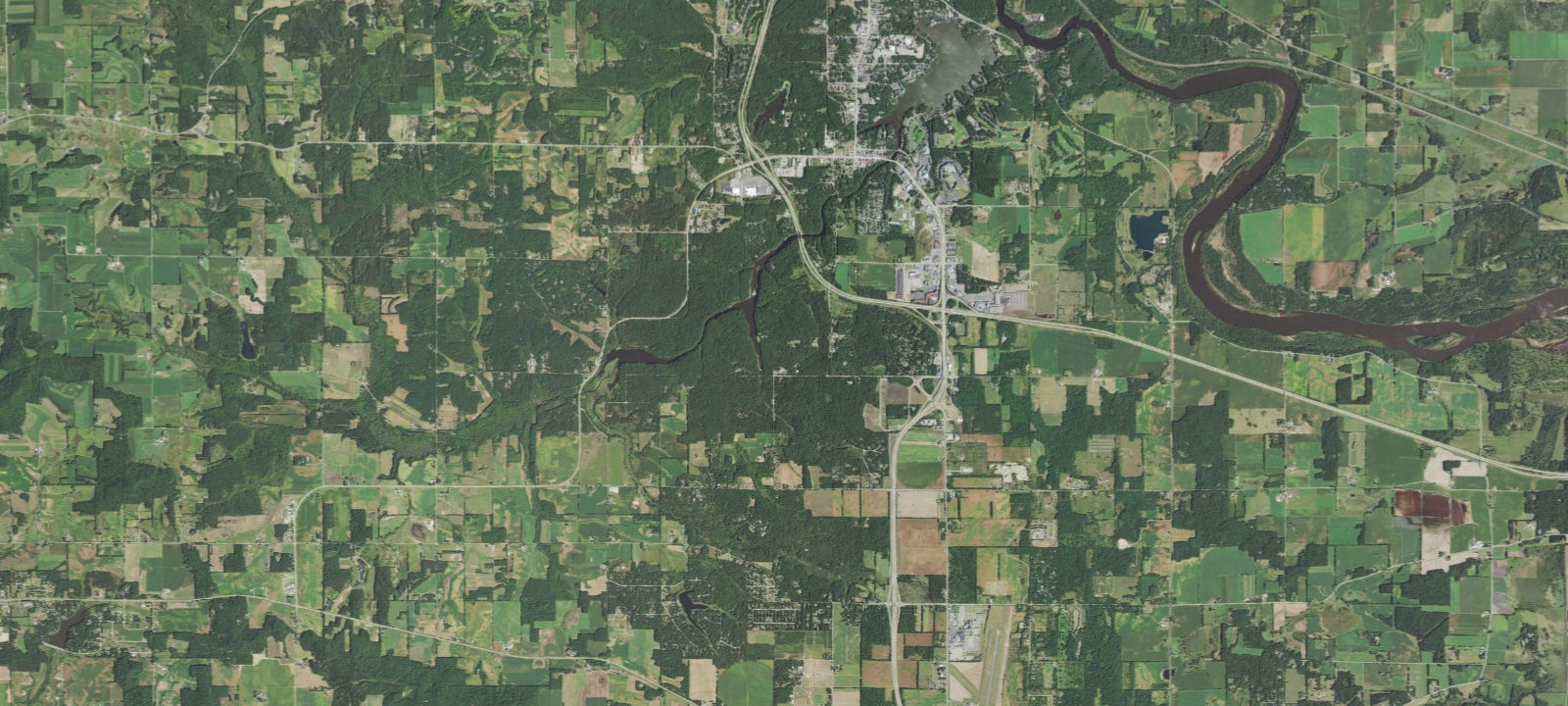 Map of Bluewater Bay Campground