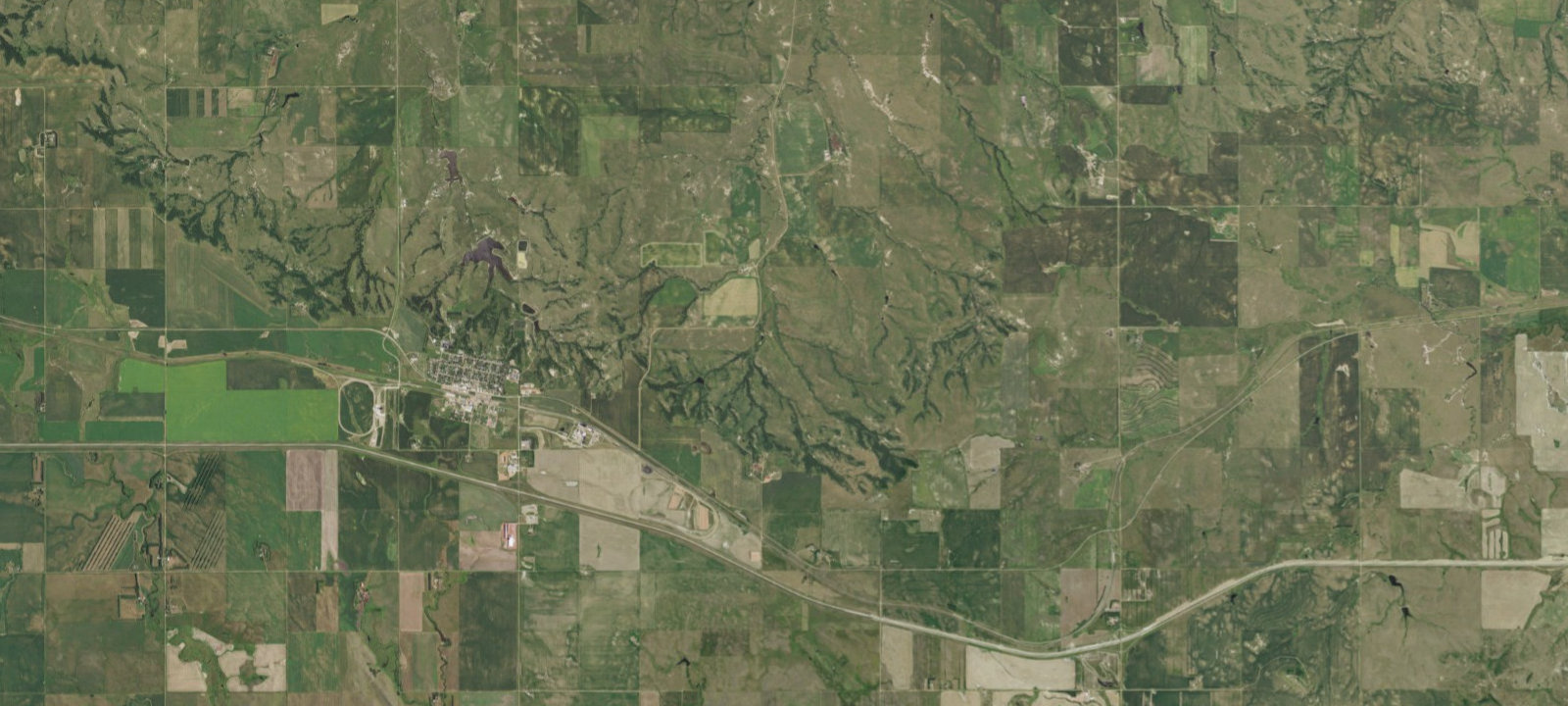 Map of Schnell Ranch Recreation Area