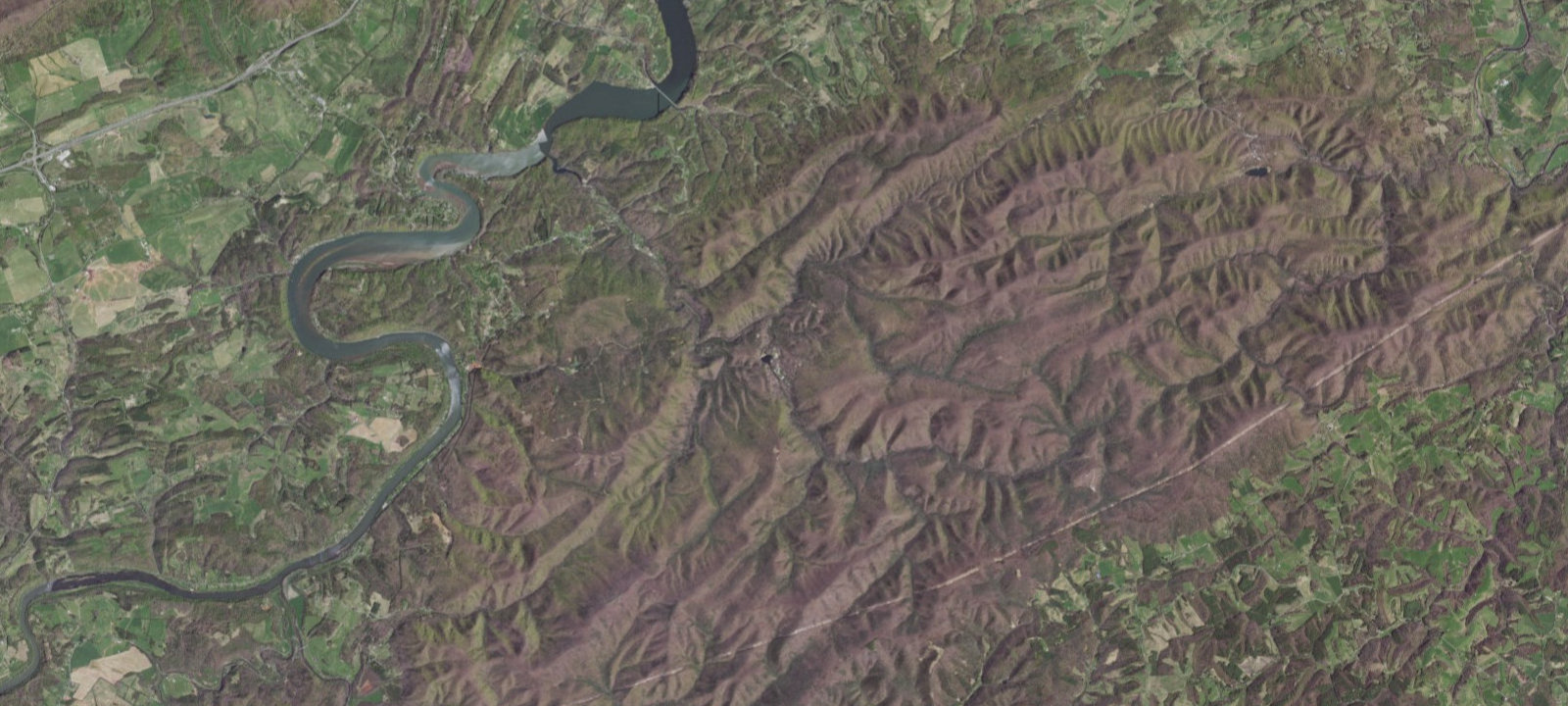 Map of Hilltop