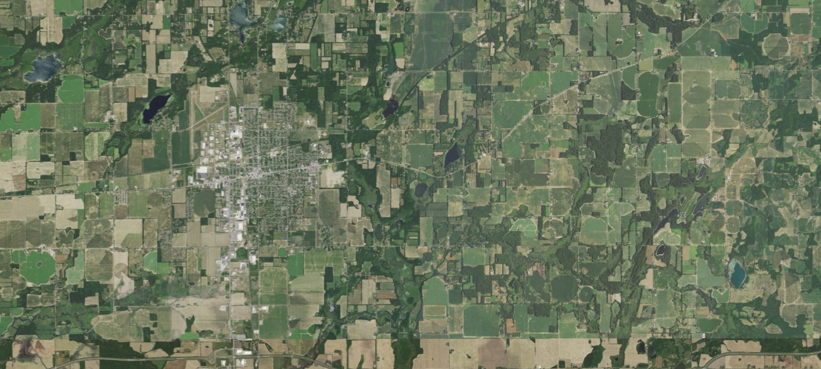 Map of Cade Lake County Park