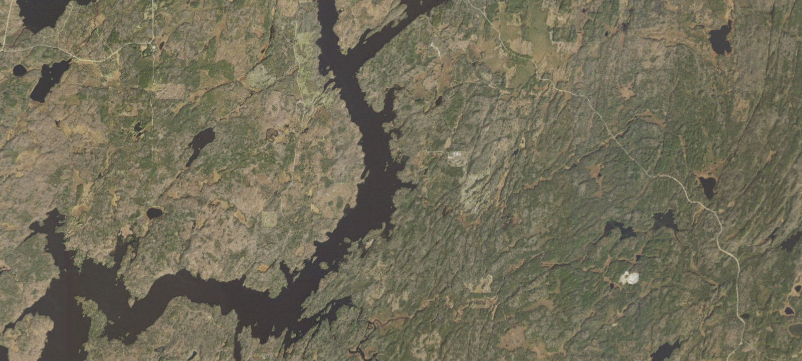 Map of Birch Lake Site 2